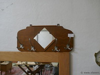 Kapstok met spiegel - afbeelding 1 van  1