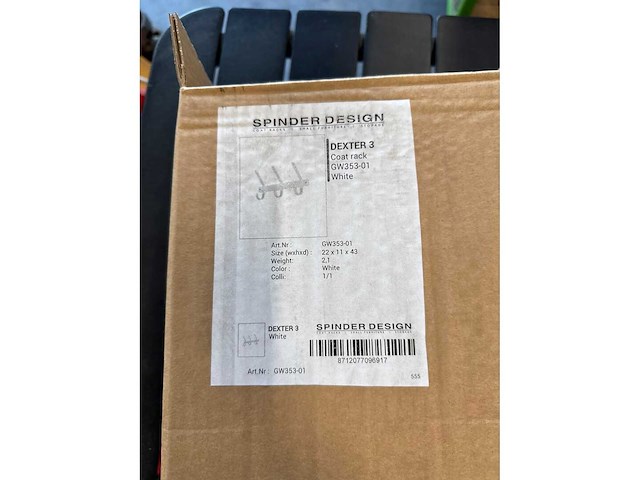 Kapstok spinder design - afbeelding 3 van  3