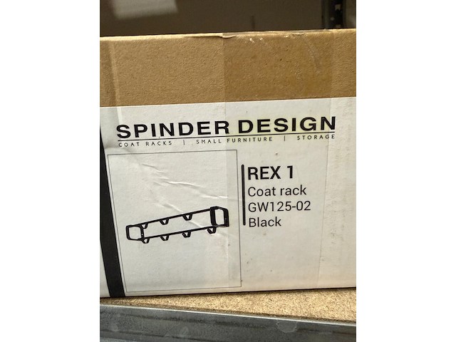 Kapstok spinder design - afbeelding 1 van  1