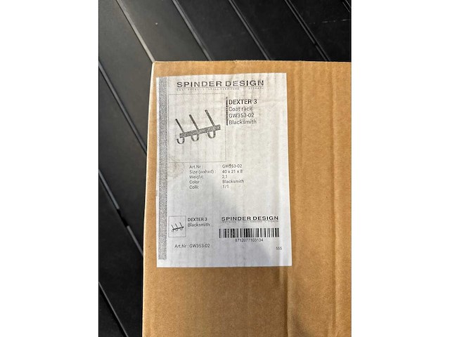 Kapstok spinder design - afbeelding 3 van  3