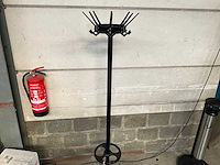 Kapstok zwart 180 cm - afbeelding 3 van  3