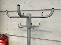 Kapstok zwart/lichtgrijs 175 cm - afbeelding 2 van  4