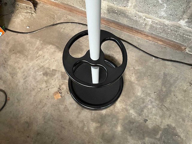 Kapstok zwart/lichtgrijs 175 cm - afbeelding 3 van  4