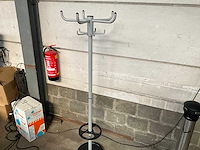 Kapstok zwart/lichtgrijs 175 cm - afbeelding 4 van  4