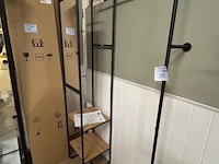 Kapstokrek met spiegel - afbeelding 2 van  4