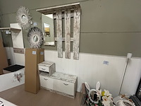 Kapstokrek met spiegel - afbeelding 1 van  2