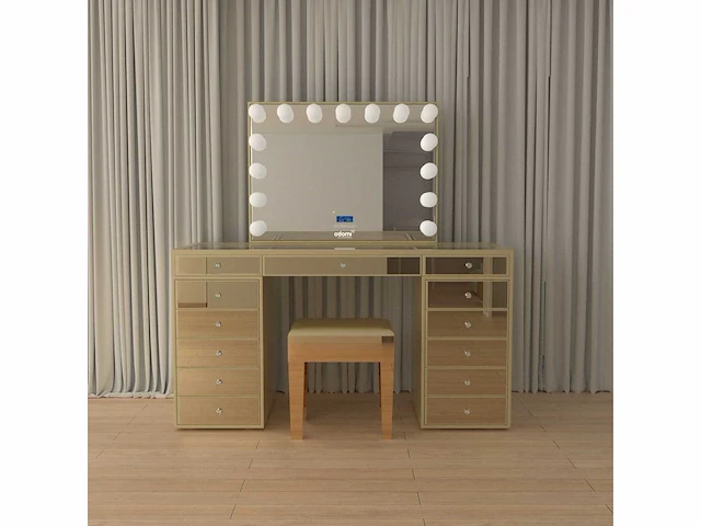 Kaptafel - vonato - 0 - kaptafel met spiegel en kruk - afbeelding 9 van  12
