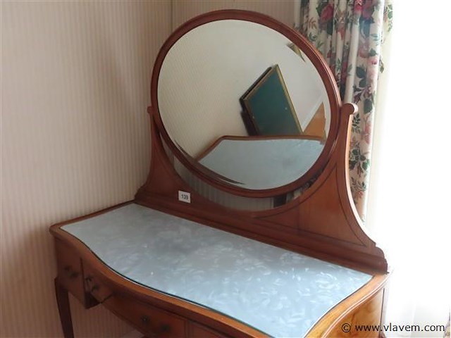 Kaptafel met marmeren blad - afbeelding 3 van  8
