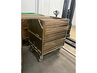 Kar met 10 diverse leggers (5x) voor barriquand autoclaven - afbeelding 7 van  12