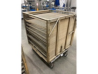 Kar met 10 leggers (5x) voor barriquand autoclaven - afbeelding 12 van  15