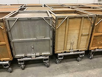 Kar met 10 leggers (5x) voor barriquand autoclaven - afbeelding 8 van  21