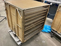 Kar met 10 leggers (5x) voor barriquand pasteurisatietanks - afbeelding 6 van  12