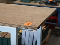 Kar met houten blad - afbeelding 1 van  3