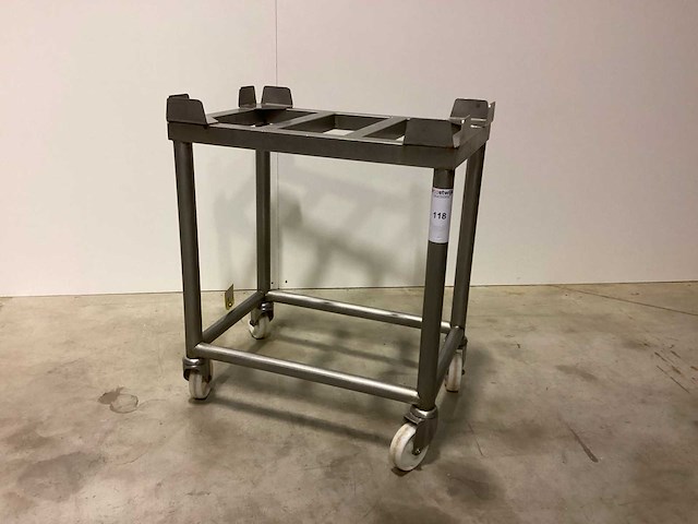 Kar op wielen e kisten 600x400 overige vleesverwerking - afbeelding 1 van  3