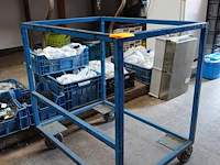Kar op wielen l. 80 b.60 h83 cm - afbeelding 1 van  2