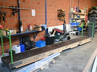 Kar op wielen (werkplatform) - afbeelding 2 van  3