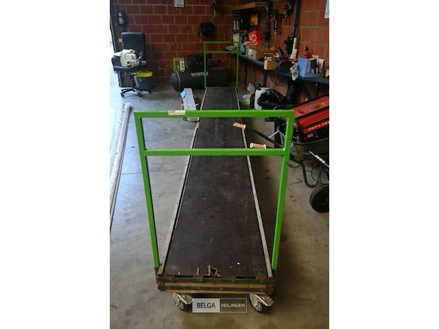 Kar op wielen (werkplatform) - afbeelding 3 van  3