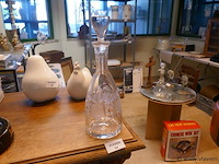 Karaf in geslepen glas - afbeelding 1 van  2