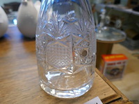 Karaf in geslepen glas - afbeelding 2 van  2