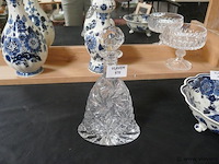 Karaf in geslepen kristal - afbeelding 1 van  2