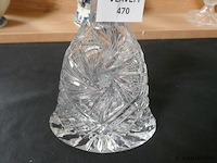 Karaf in geslepen kristal - afbeelding 2 van  2