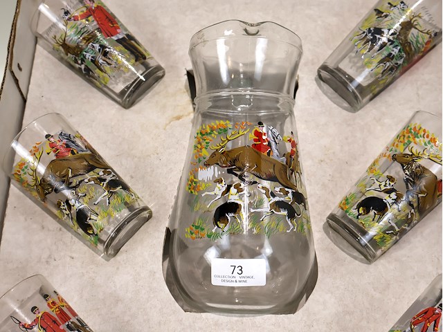 Karaf met glazen - afbeelding 3 van  10