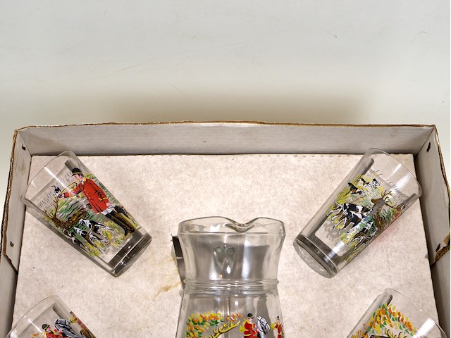 Karaf met glazen - afbeelding 4 van  10