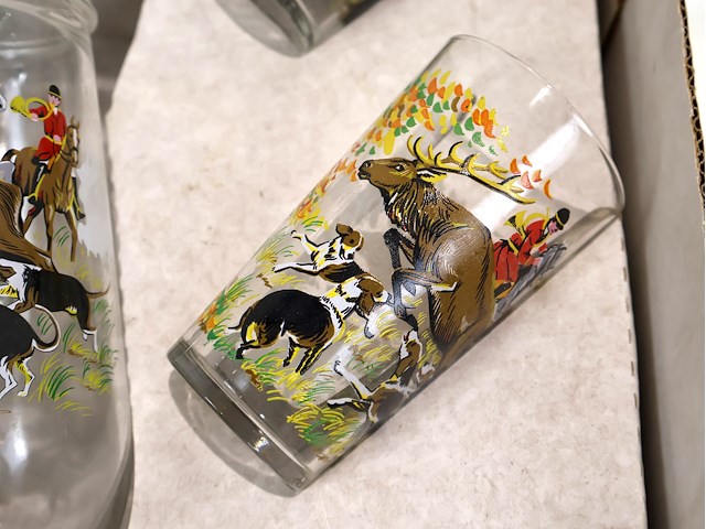 Karaf met glazen - afbeelding 8 van  10