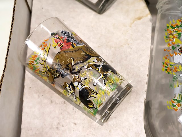 Karaf met glazen - afbeelding 9 van  10