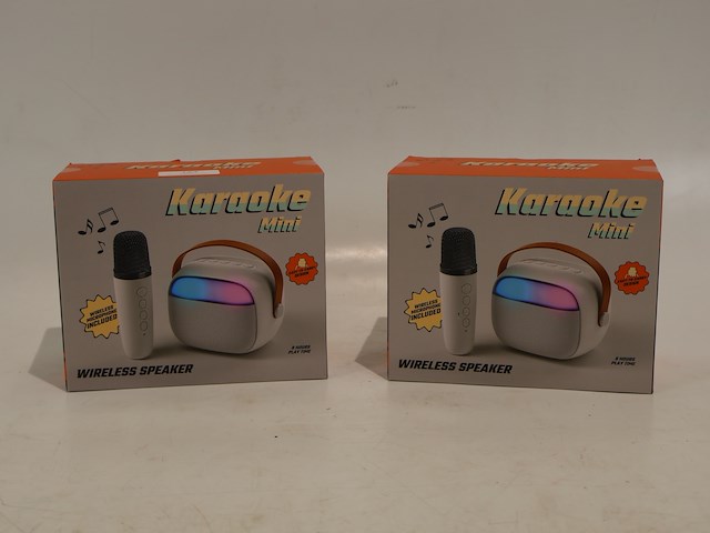 Karaoke mini (x2) - afbeelding 1 van  3