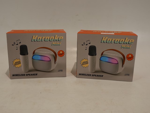 Karaoke mini (x2) - afbeelding 1 van  3