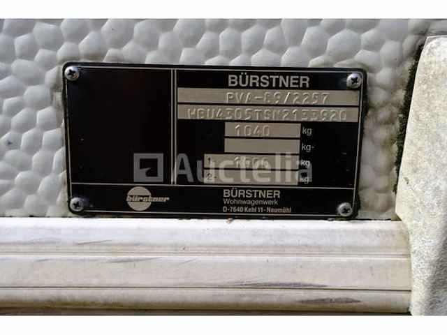 Karavaan en inhoud (in beslag genomen onderweg) burstner city (vin: wbu4305tsn2133920) - afbeelding 19 van  26