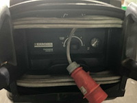 Kärcher commercial hds 850-4m hogedrukreiniger en hogedrukspuit met 10m slang.