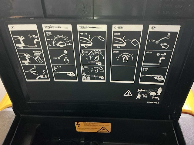 Kärcher commercial hds 850-4m hogedrukreiniger en hogedrukspuit met 10m slang. - afbeelding 5 van  6