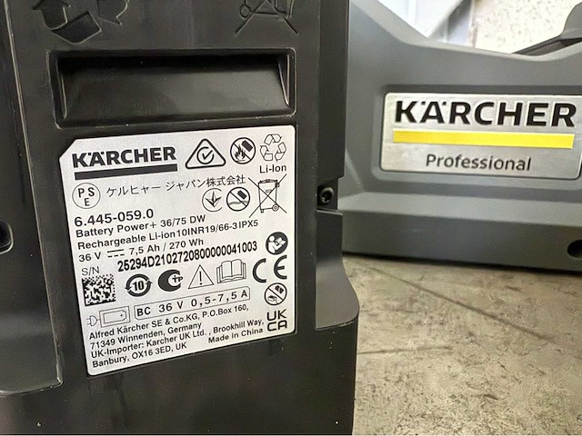 Kärcher cs400/36 accu kettingzaag - afbeelding 6 van  16