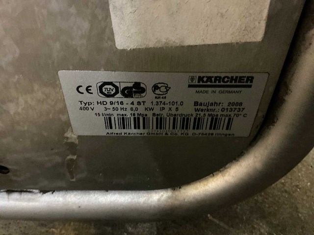 Kärcher hd 9/16-4 st hogedrukreiniger - afbeelding 4 van  5
