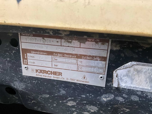 Kärcher hds 995 1.027-1 hogedrukreiniger - afbeelding 5 van  7