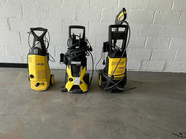 Kärcher hogedrukreiniger (3x) - afbeelding 1 van  7