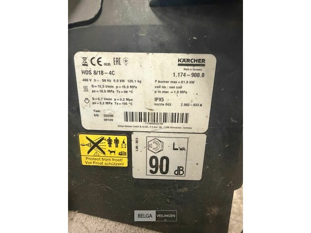 Kärcher hogedrukreiniger - afbeelding 5 van  9