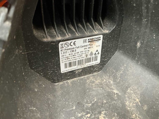 Kärcher k7 hogedrukreiniger - afbeelding 3 van  3