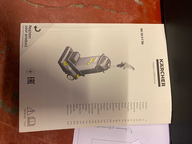 Kärcher kärcher br 30/4 c bp – batterijversie professionele compacte schrubberdroger - afbeelding 3 van  4