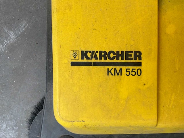 Kärcher km550 veegwagen - afbeelding 2 van  5