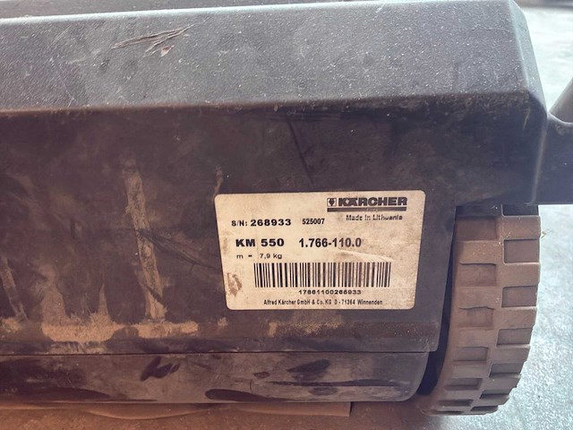 Kärcher km550 veegwagen - afbeelding 3 van  5