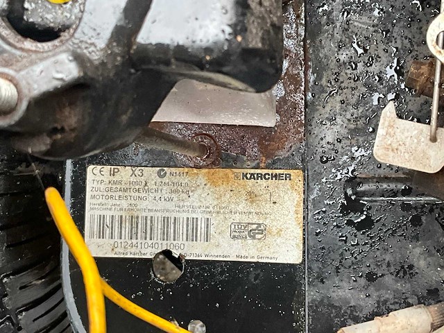 Kärcher kmr 1000t opzit veegmachine/veegwagen - afbeelding 15 van  22