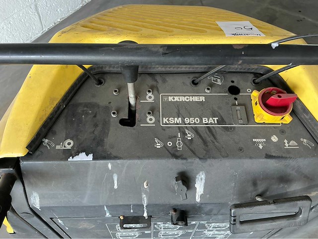 Kärcher ksm950 bat veegmachine - afbeelding 4 van  9
