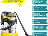 Kärcher nat-droog stofzuige - afbeelding 3 van  5