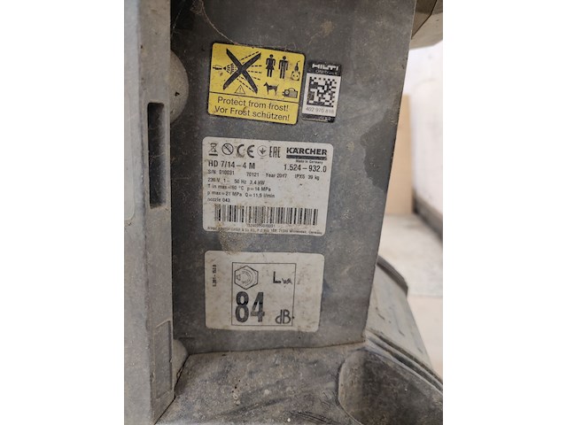 Karcher professional hogedrukreiniger - afbeelding 5 van  5