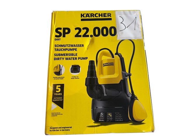 Karcher sp 22.000 dompelpomp - afbeelding 7 van  8