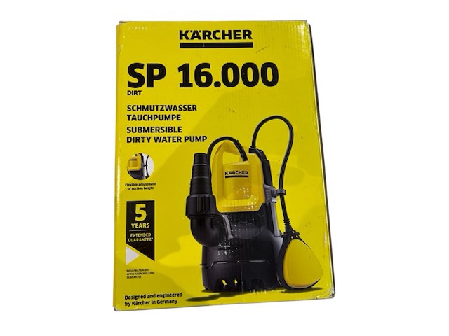 Karcher sp16.000 dompelpomp - afbeelding 2 van  6
