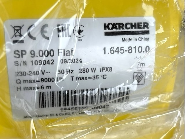 Karcher sp9.000 afvoerpomp - afbeelding 6 van  8